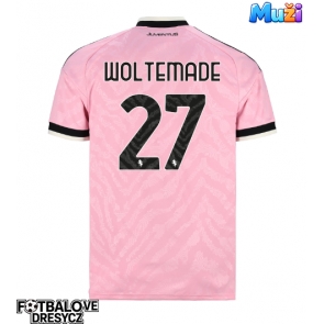 Juventus Nick Woltemade #27 Venkovní Dres 2026-27 Krátký Rukáv